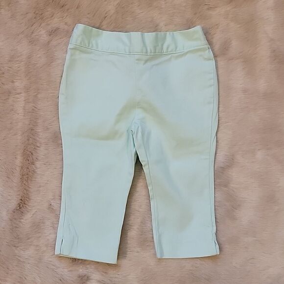 JANIE AND JACK MINT GREEN PANTS, SIZE 3-6 MONTHS - Picture 2 of 6
